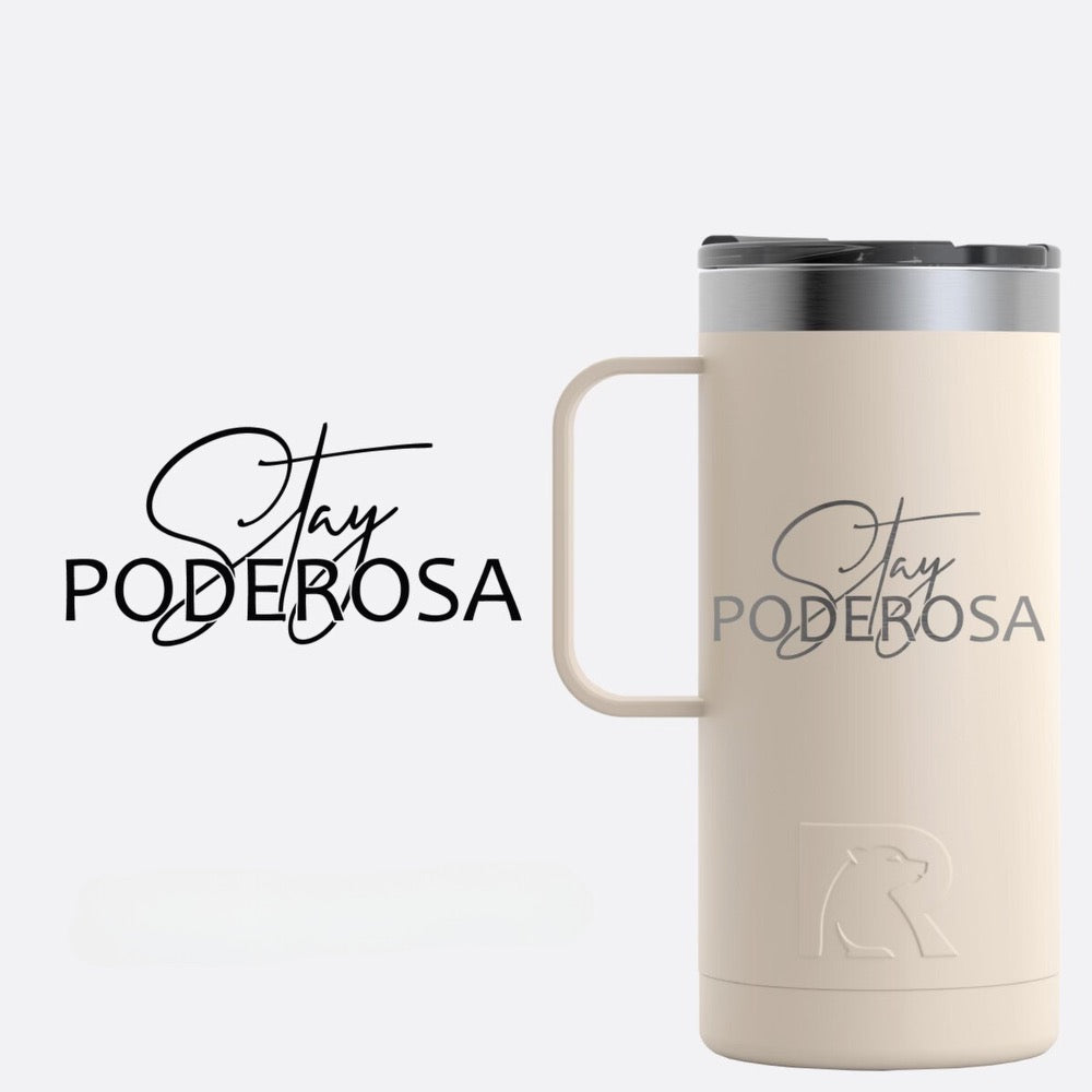 Stay Poderosa no judgement mug